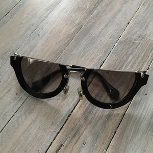 Miu Miu Wink Rasoir Gradient Sunglasses